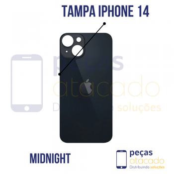 TAMPA TRASEIRA IPHONE 14 MIDNIGHT