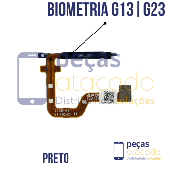 H-0056 FLEX BIOMETRIA MOTOROLA MOTO G13 (XT2331) G23 (XT2333) G53 (XT2335) G73 (XT2237) PRETO
