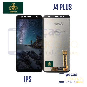 S-0724 FRONTAL SAMSUNG J4 PLUS (SM-J415) J6 PLUS (SM-J610) J4 CORE (SM-J410) SEM ARO WE KEEP IPS