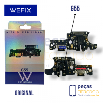 SUB PLACA CONECTOR MOTOROLA MOTO G55 WEFIX ORIGINAL