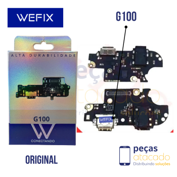 SUB PLACA DE CARGA MOTOROLA  MOTO G100 WEFIX ORIGINAL (C3037)