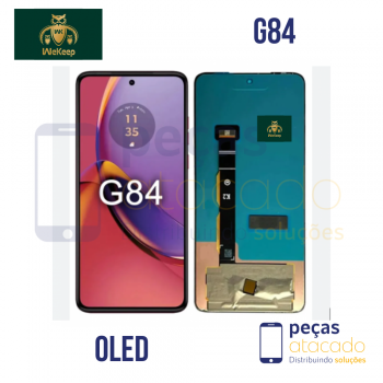 S-0655 FRONTAL MOTOROLA MOTO G84 5G (XT2347) SEM ARO WE KEEP OLED