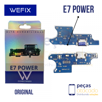 SUB PLACA DE CARGA MOTOROLA MOTO E7 POWER WEFIX ORIGINAL