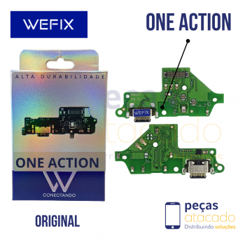 SUB PLACA DE CARGA MOTOROLA MOTO ONE ACTION XT2013 WEFIX ORIGINAL