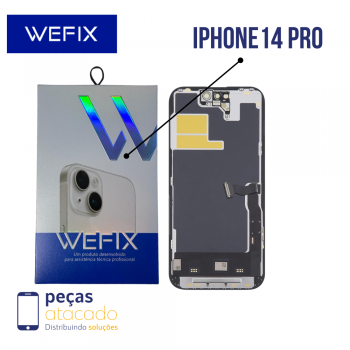 S-0954 FRONTAL IPHONE 14 PRO SOFT IC 120RZ  WEFIX OLED (NAO PRECISA TROCAR EPROM)