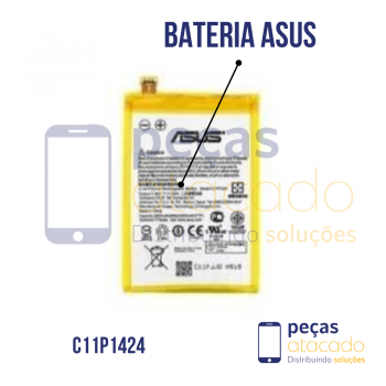BA-0186 BATERIA 1 LINHA ASUS ZENFONE 2 (C11P1424)