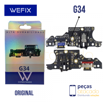 SUB PLACA DE CARGA MOTOROLA G34 | G45 WEFIX ORIGINAL
