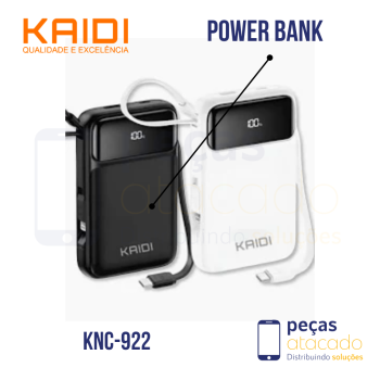 POWER BANK PORTÁTIL KAIDI 20000MAH (KNC-922)