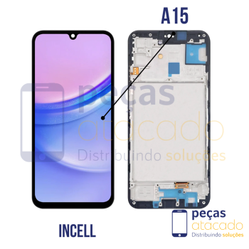 S-0870 FRONTAL SAMSUNG A15 4G (A155) / A15 5G (A156) COM ARO INCELL
