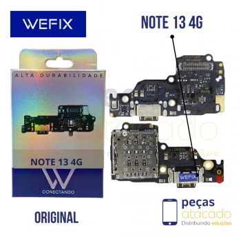 SUB PLACA DE CARGA XIAOMI REDMI NOTE 13 4G WEFIX ORIGINAL