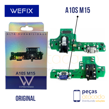 SUB PLACA CONECTOR SAMSUNG SM-A107 GALAXY A10S M15 ORIGINAL WEFIX