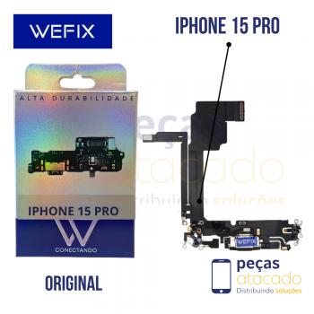 FLEX CONECTOR DE CARGA IPHONE 15 PRO WEFIX ORIGINAL