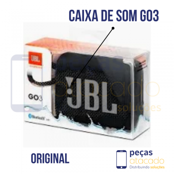 CAIXA DE SOM JBL GO3 ORIGINAL