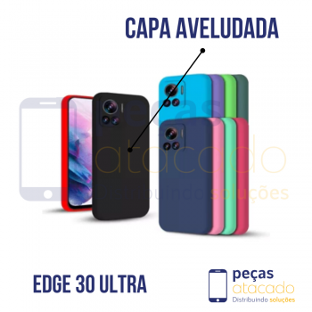 CAPA AVELUDADA MOTOROLA MOTO EDGE 30 ULTRA | X30 PRO