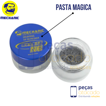 PASTA MÁGICA RESTAURADORA PONTA DE FERRO DE SOLDA MECHANIC N6