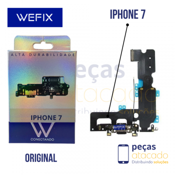 FLEX CONECTOR DE CARGA IPHONE 7G (A1660) WEFIX ORIGINAL