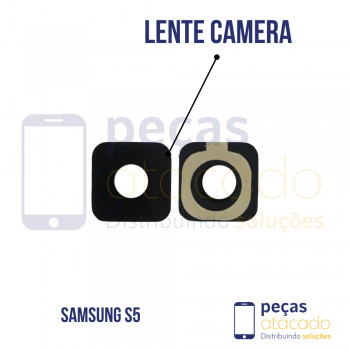 L-0091 LENTE DE CAMERA SAMSUNG S5