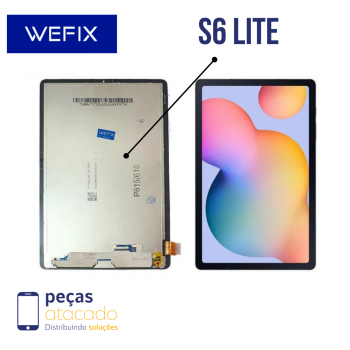 S-1064 FRONTAL SAMSUNG TAB S6 LITE  (SM-P610) (SM-P615) (SM-P620) SEM ARO WEFIX IPS