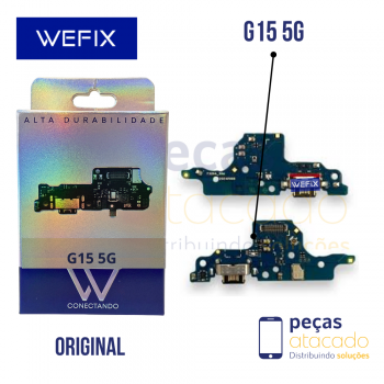 SUB PLACA DE CARGA MOTOROLA MOTO G15 5G XT2521 WEFIX ORIGINAL