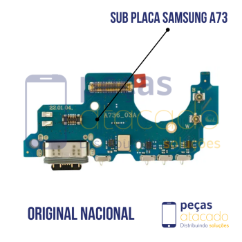 SB-0352 SUB PLACA DE CARGA SAMSUNG A73 (SM-A736) ORIGINAL NACIONAL