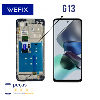 S-0651 FRONTAL MOTOROLA MOTO G13 (XT2331) G23 (XT-2333) COM ARO WEFIX IPS