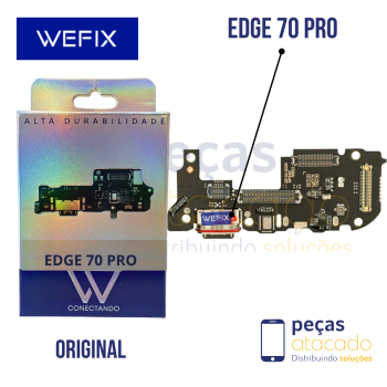 SUB PLACA DE CARGA MOTOROLA MOTO EDGE 70 PRO  WEFIX ORIGINAL