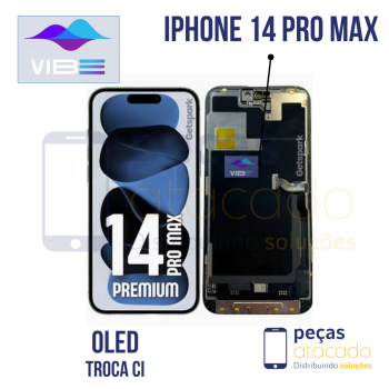 S-1293 FRONTAL IPHONE 14 PRO MAX (TROCA CI) VIBE OLED