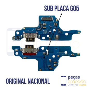 SB-0370 SUB PLACA DE CARGA MOTOROLA MOTO G05 (XT2523-2) | G15 (XT2521) | E15 (XT2523-6) ORIGINAL NACIONAL