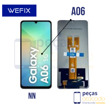 S-1240 FRONTAL SAMSUNG A06 5G (SM-A065) SEM ARO PRETO NN