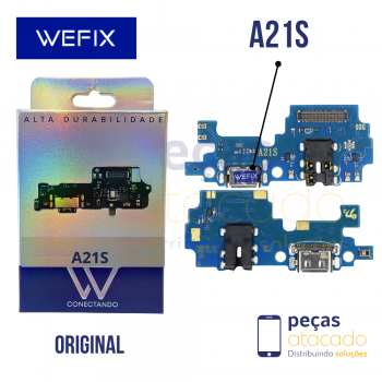 SUB PLACA DE CARGA SAMSUNG A21S A217 WEFIX ORIGINAL