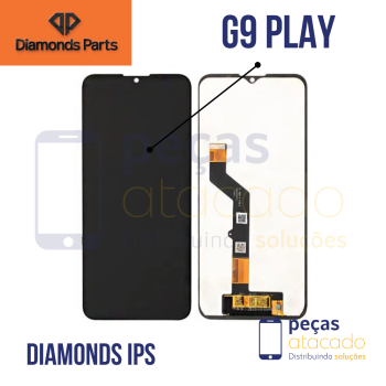 S-1043 FRONTAL MOTOROLA MOTO G9 PLAY (XT-2083) | E7 PLUS (XT-2081) SEM ARO DIAMONDS IPS