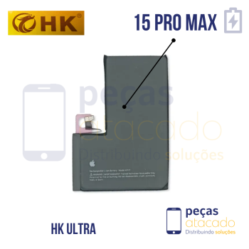 BA-0744 BATERIA HK ULTRA IPHONE 15 PRO MAX (NAO PRECISA TROCAR EPROM)