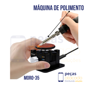 MAQUINA DE POLIMENTO PARA ACABAMENTO DE PEÇAS WYLIE (MORO-35)