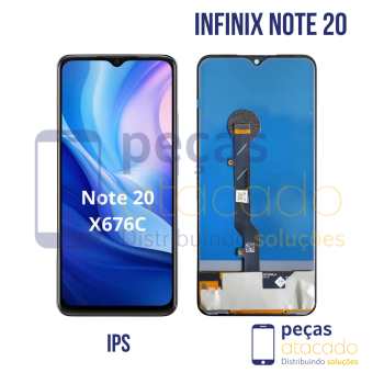 S-0125 FRONTAL INFINIX NOTE 20 5G SEM ARO ORIGINAL CHINA LCD IPS