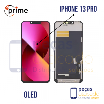 S-0961 FRONTAL DISPLAY IPHONE 13 PRO PRETO OLED TROCA CI PRIME