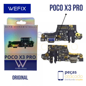 SUB PLACA DE CARGA  POCO X3 PRO (M2102J20SG) WEFIX ORIGINAL