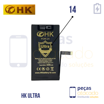 BA-0341 BATERIA HK ULTRA IPHONE 14 (NAO PRECISA TROCAR EPROM)