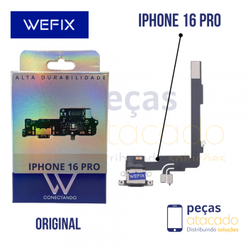 FLEX CONECTOR DE CARGA IPHONE 16 PRO WEFIX ORIGINAL