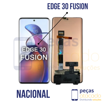 S-1202 FRONTAL MOTOROLA MOTO EDGE 30 FUSION SEM ARO ORIGINAL NACIONAL AMOLED