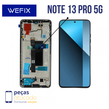 S-0761 FRONTAL XIAOMI NOTE 13 PRO 5G | POCO X6 COM ARO PRETO AMOLED WEFIX