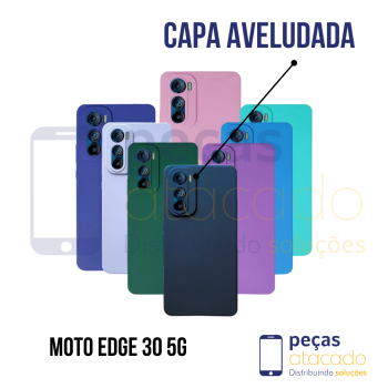CAPA AVELUDADA MOTOROLA EDGE 30 5G