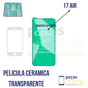 P-0765 PELICULA IPHONE 17 AIR CERAMICA TRANSPARENTE