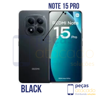 CELULAR XIAOMI REDMI NOTE 15 PRO BLACK 8GB RAM 256GB ROM