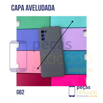 CAPA AVELUDADA MOTOROLA G62