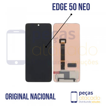 S-0972 FRONTAL MOTOROLA EDGE 50 NEO SEM ARO ORIGINAL NACIONAL OLED