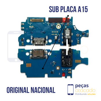 SUB PLACA DE CARGA SAMSUNG A15 4G (SM-A155) | A15 5G (SM-A156) ORIGINAL NACIONAL