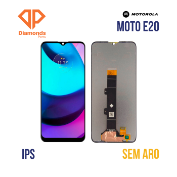 FRONTAL MOTOROLA MOTO E20 (XT2155) SEM ARO DIAMONDS IPS