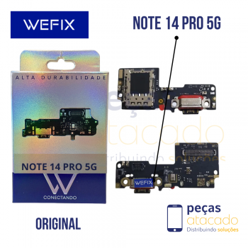 SUB PLACA DE CARGA XIAOMI NOTE 14 PRO 5G | POCO X7 WEFIX ORIGINAL