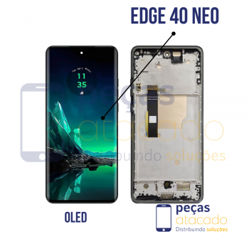 S-0980 FRONTAL MOTOROLA MOTO EDGE 40 NEO ORIGINAL CHINA COM ARO OLED