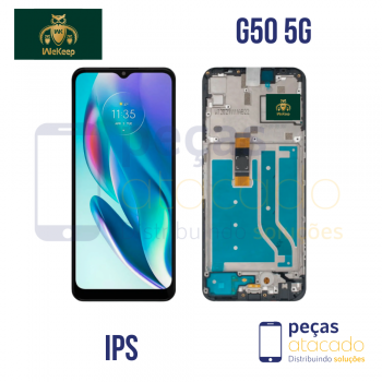 S-0811 FRONTAL MOTOROLA MOTO G50 5G (XT2149) COM ARO WE KEEP IPS
